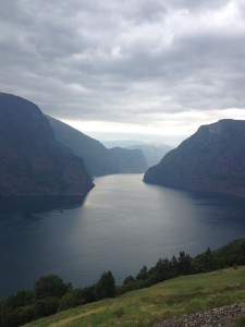 Leaving Aurlandsfjord 