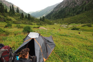 Campsite, night one