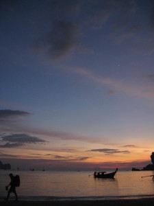 Sunset in Railay