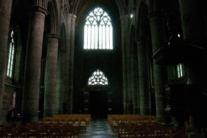 Gothic Dinant Cathedral on Belgian Beer Tasting weeekend