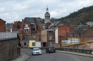 Slept in Dinant during our Belgian Beer Tasting weeekend