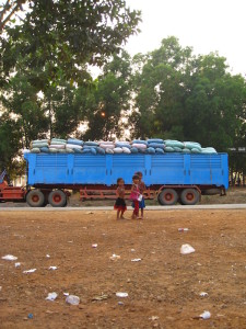 Roadside in Cambodia