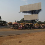 Cambodia bus stop