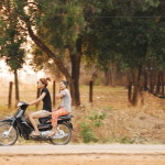 Motorbiking in cambodia