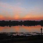 Cambodia sunset
