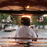Bike taxi in Cambodia