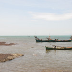 Fishing boats in Southern Cambodia