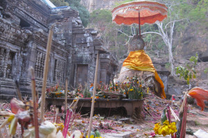 Temple in Champasak, Laos