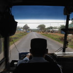 Laos, bus driver