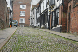 Mossy lanes in Rye, England